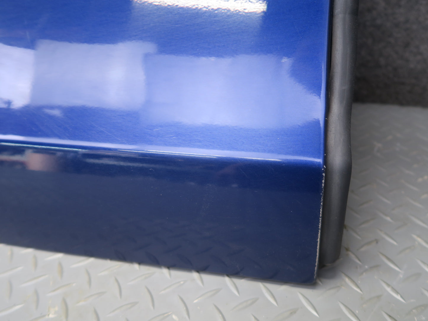 2016-2019 Tesla Model S 75D Rear Right Passenger Side Door Shell Panel Blue