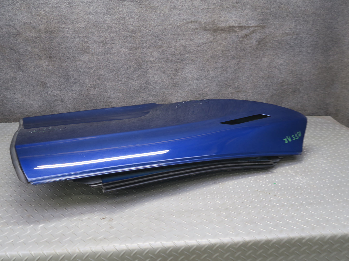2016-2019 Tesla Model S 75D Rear Right Passenger Side Door Shell Panel Blue