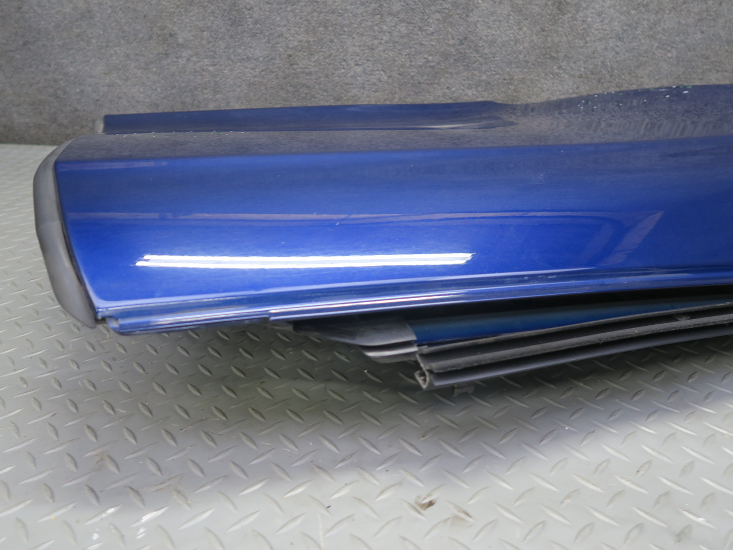 2016-2019 Tesla Model S 75D Rear Right Passenger Side Door Shell Panel Blue