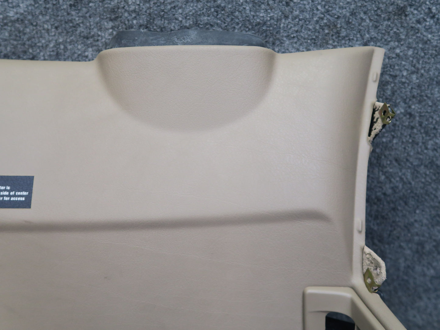 96-02 BMW E36/7 Z3 Left Under Dash Lower Knee Trim Cover Beige 8399809 OEM