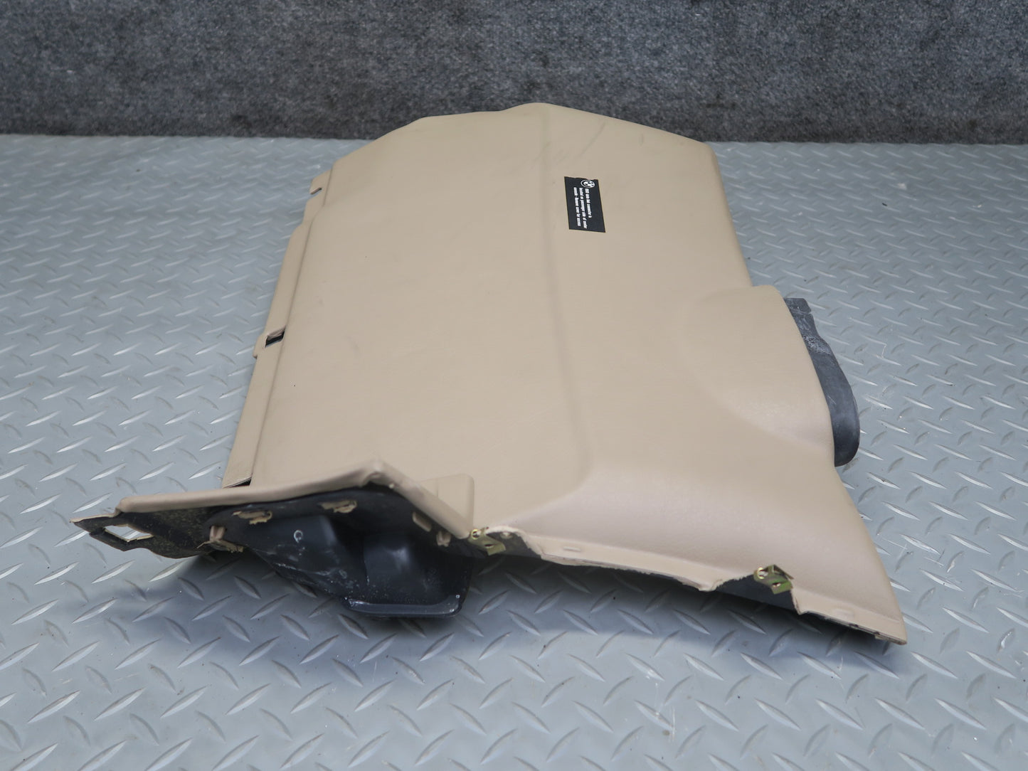 96-02 BMW E36/7 Z3 Left Under Dash Lower Knee Trim Cover Beige 8399809 OEM