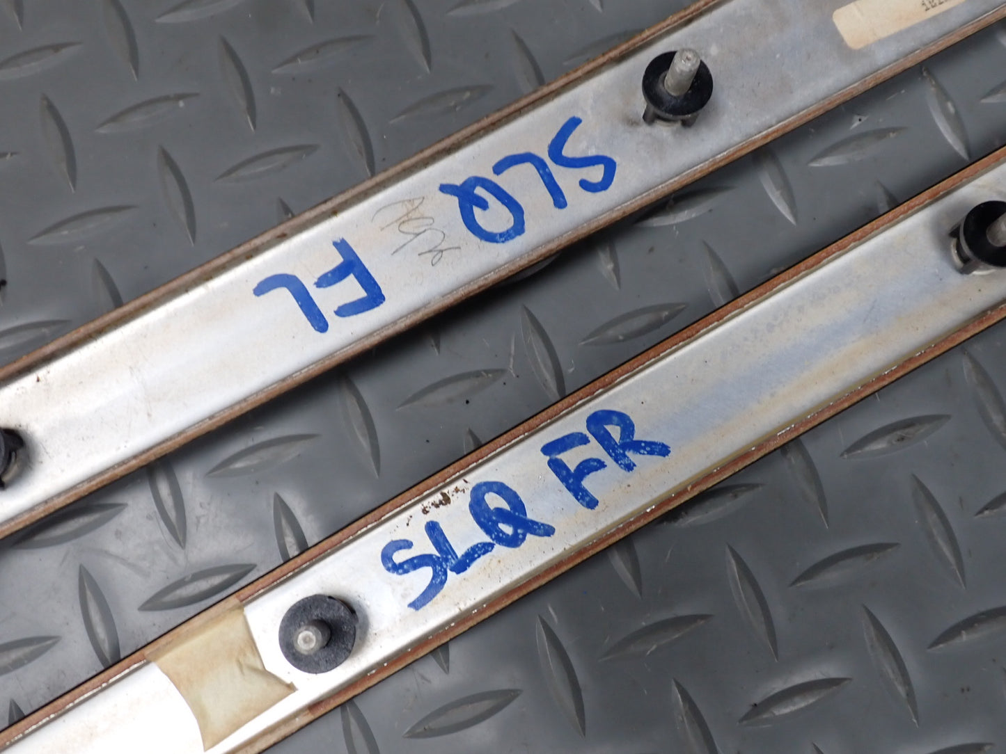 96-02 Mercedes R129 SL500 Set of 2 Left & Right Door Wood Trim Bezel Panel OEM