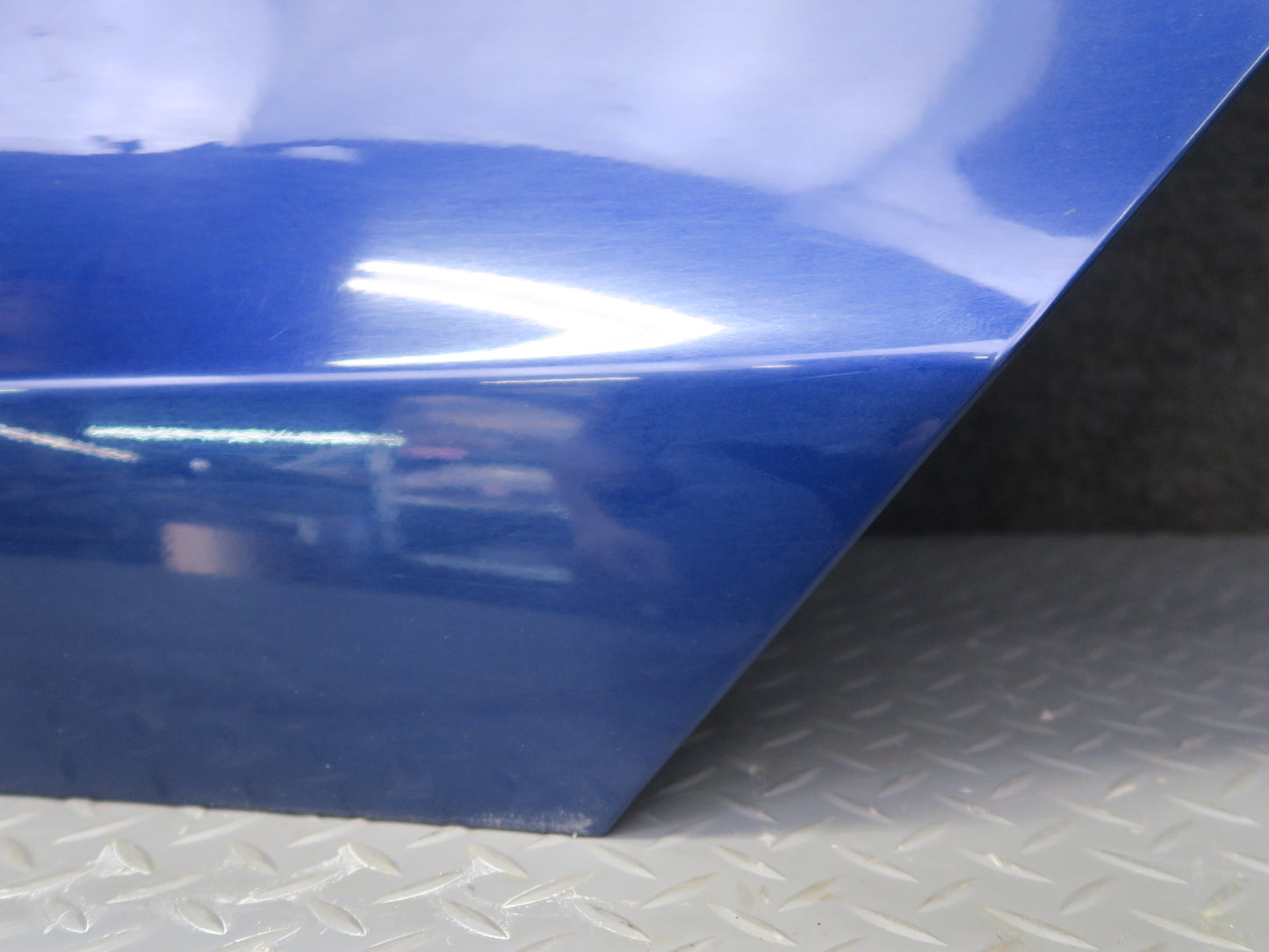 2016-2019 Tesla Model S 75D Rear Left Driver Side Door Shell Panel Blue