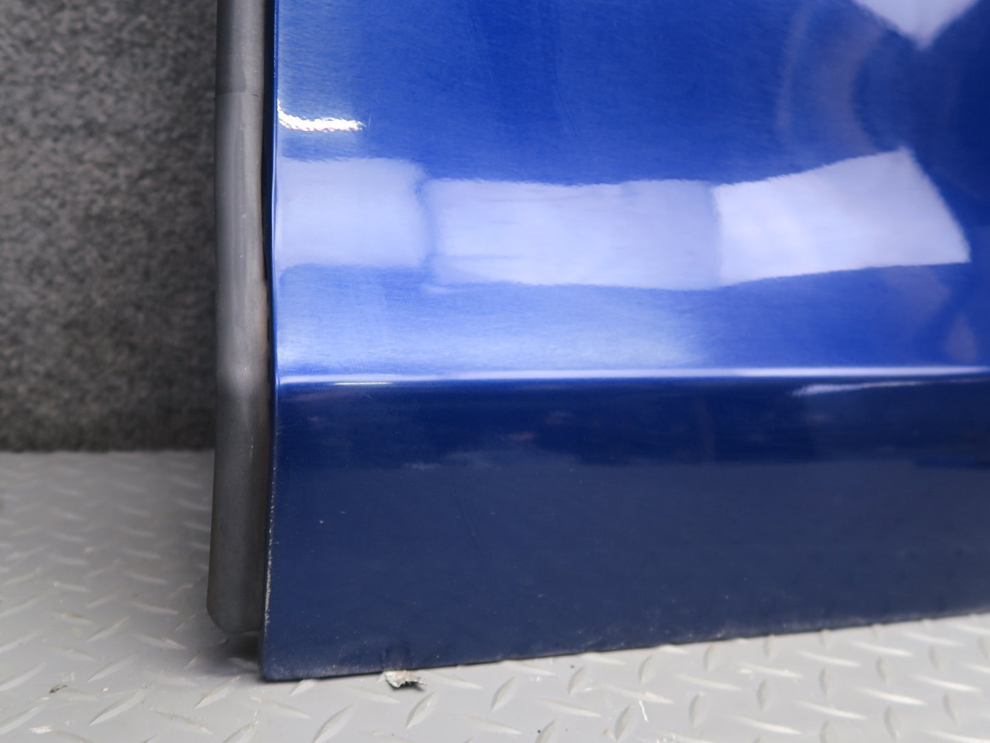 2016-2019 Tesla Model S 75D Rear Left Driver Side Door Shell Panel Blue