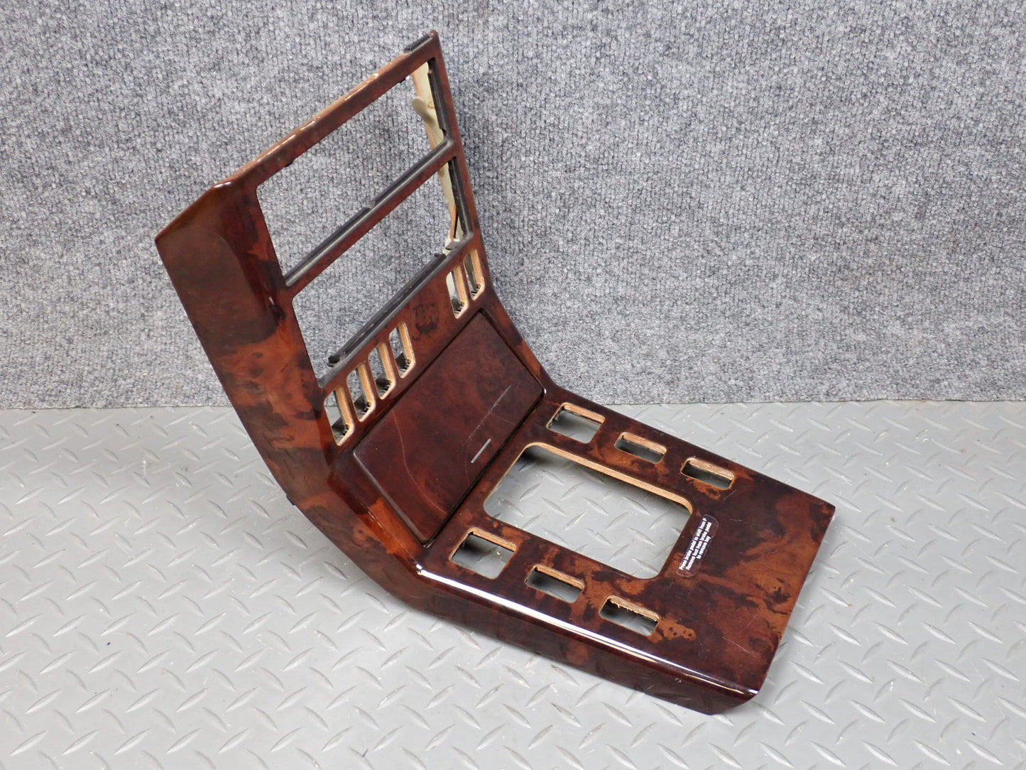 96-02 Mercedes R129 SL500 Center Console & Door Wood Trim Bezel Panel Set OEM