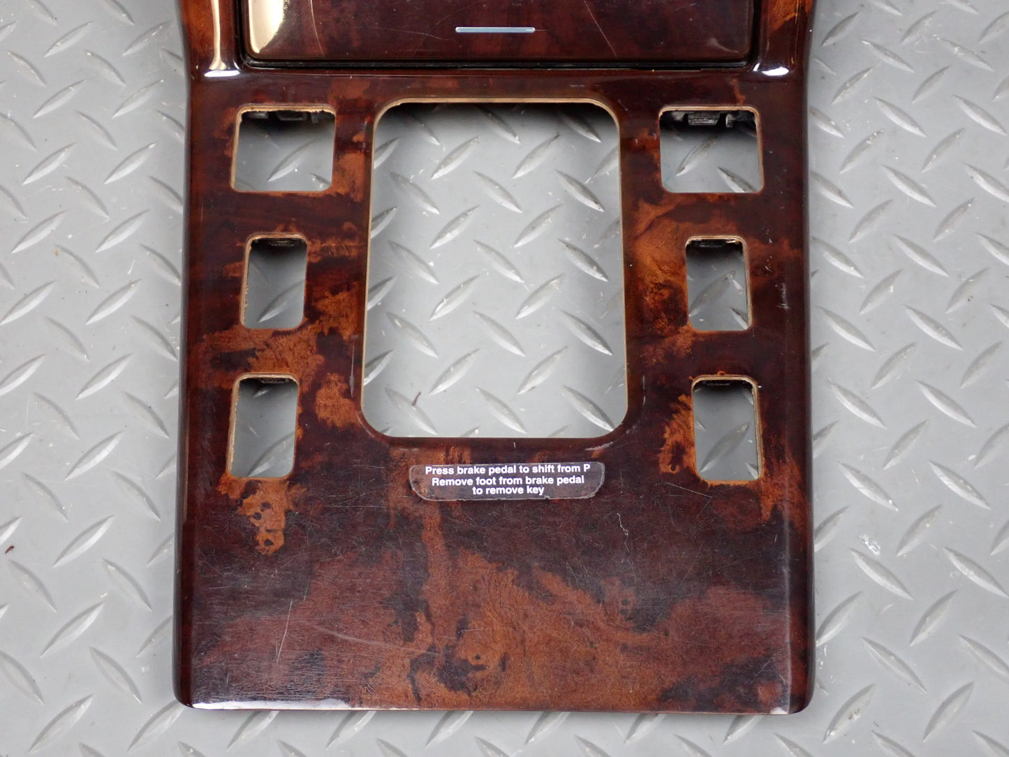 96-02 Mercedes R129 SL500 Center Console & Door Wood Trim Bezel Panel Set OEM
