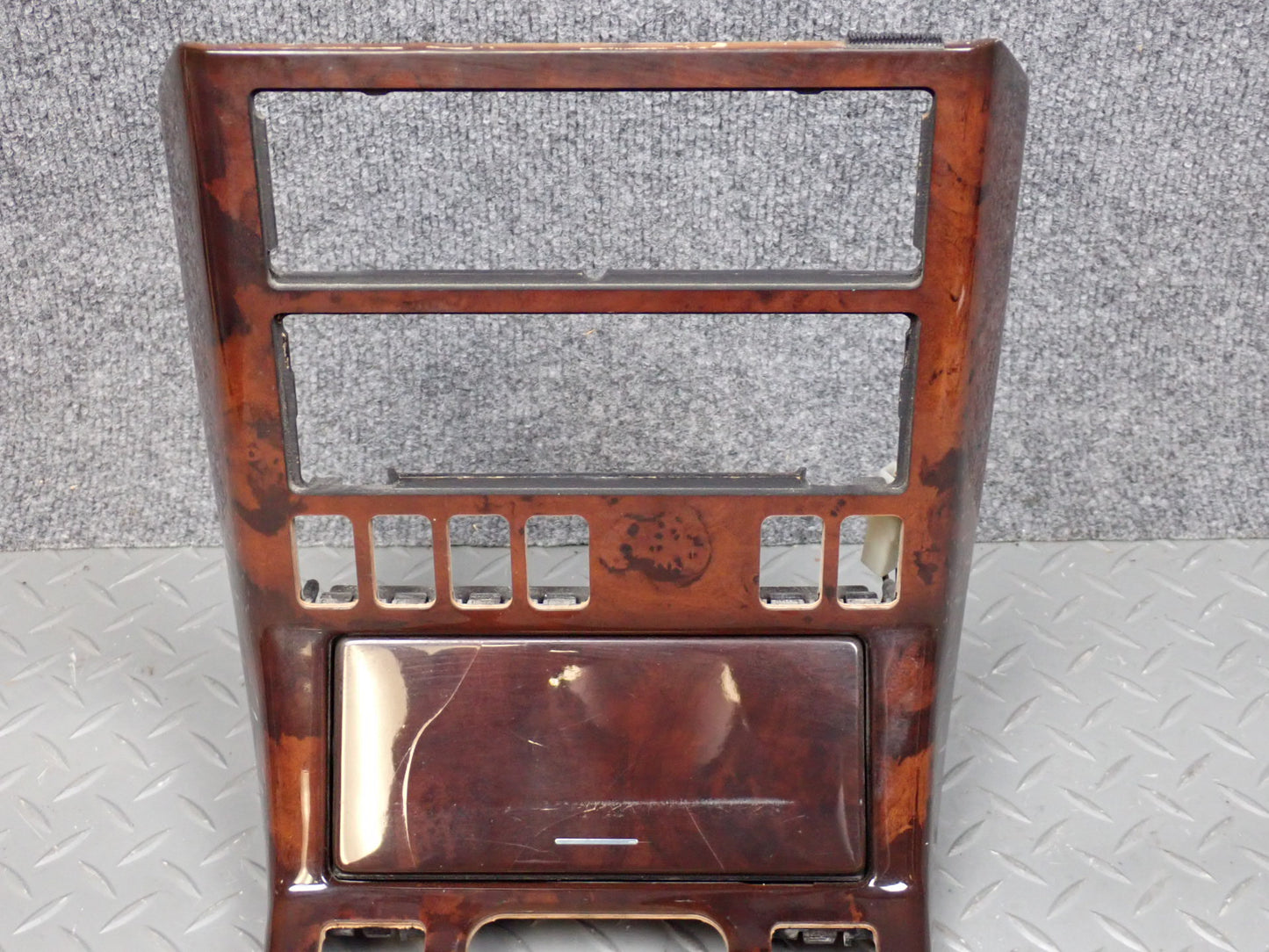 96-02 Mercedes R129 SL500 Center Console & Door Wood Trim Bezel Panel Set OEM