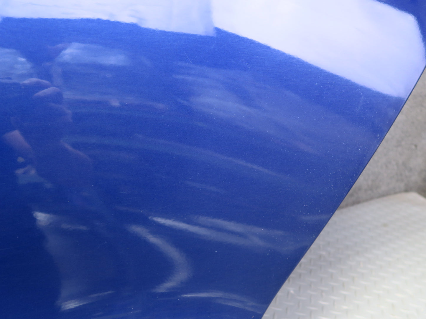 2016-2019 Tesla Model S 75D Rear Left Driver Side Door Shell Panel Blue