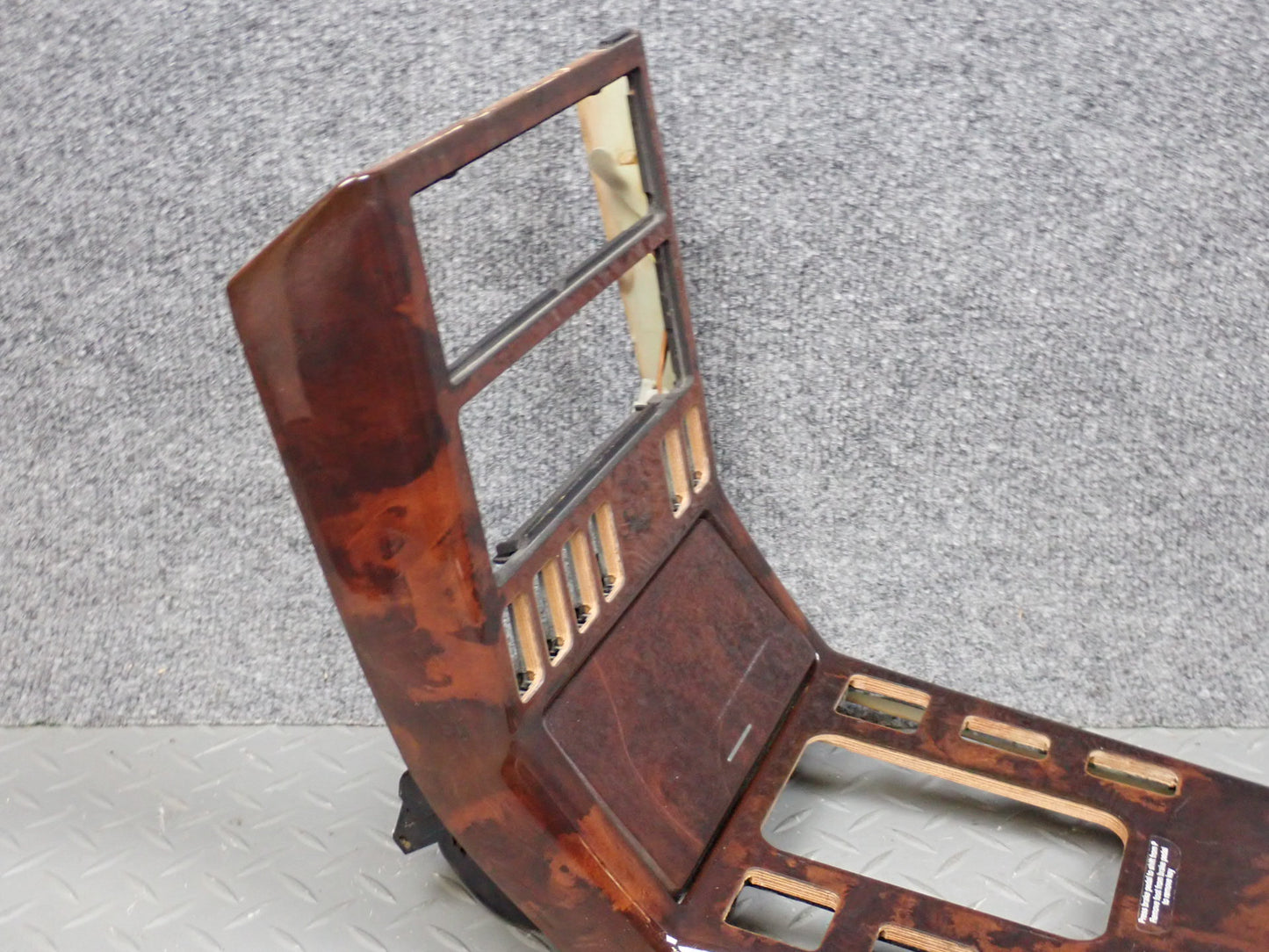 96-02 Mercedes R129 SL500 Center Console & Door Wood Trim Bezel Panel Set OEM
