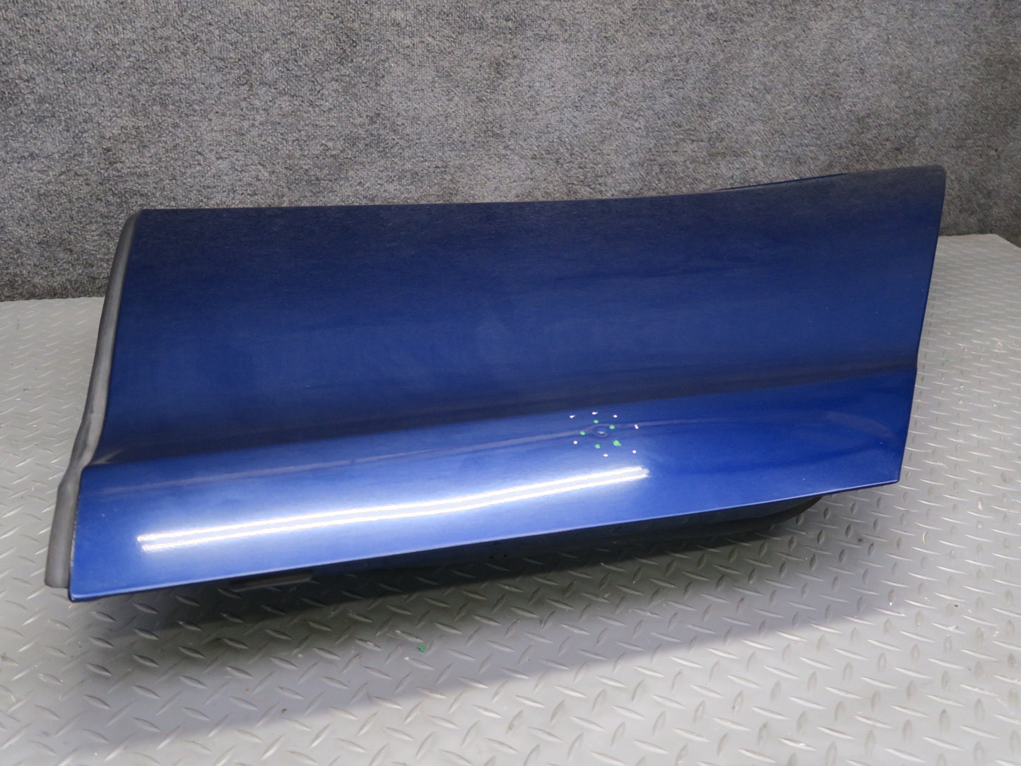 2016-2019 Tesla Model S 75D Rear Left Driver Side Door Shell Panel Blue