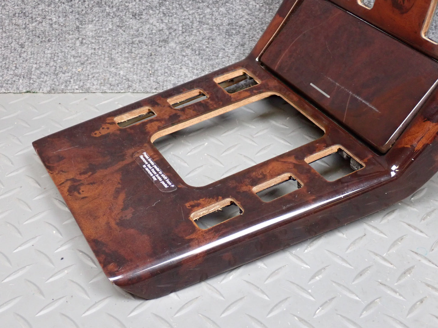 96-02 Mercedes R129 SL500 Center Console & Door Wood Trim Bezel Panel Set OEM