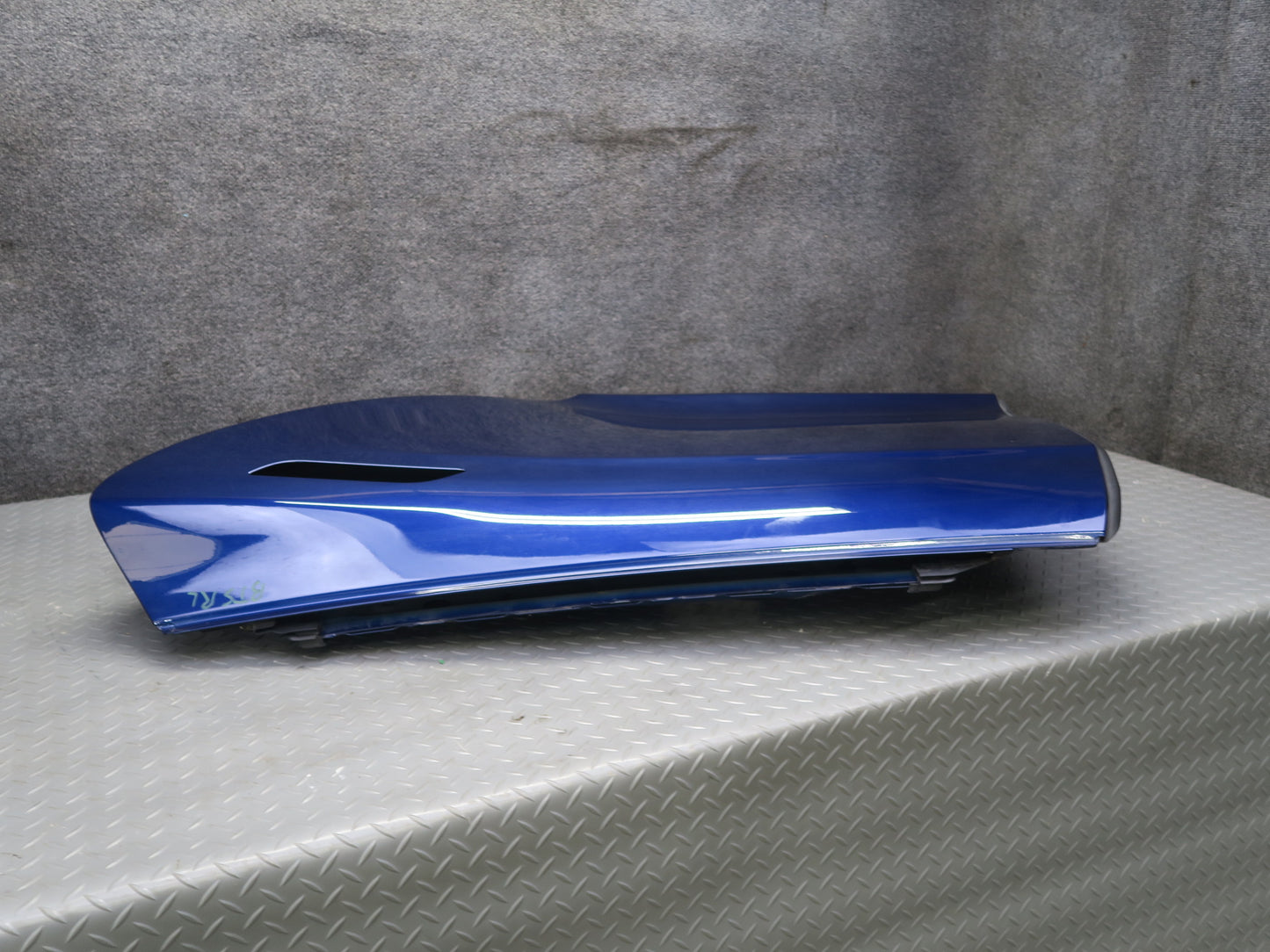 2016-2019 Tesla Model S 75D Rear Left Driver Side Door Shell Panel Blue