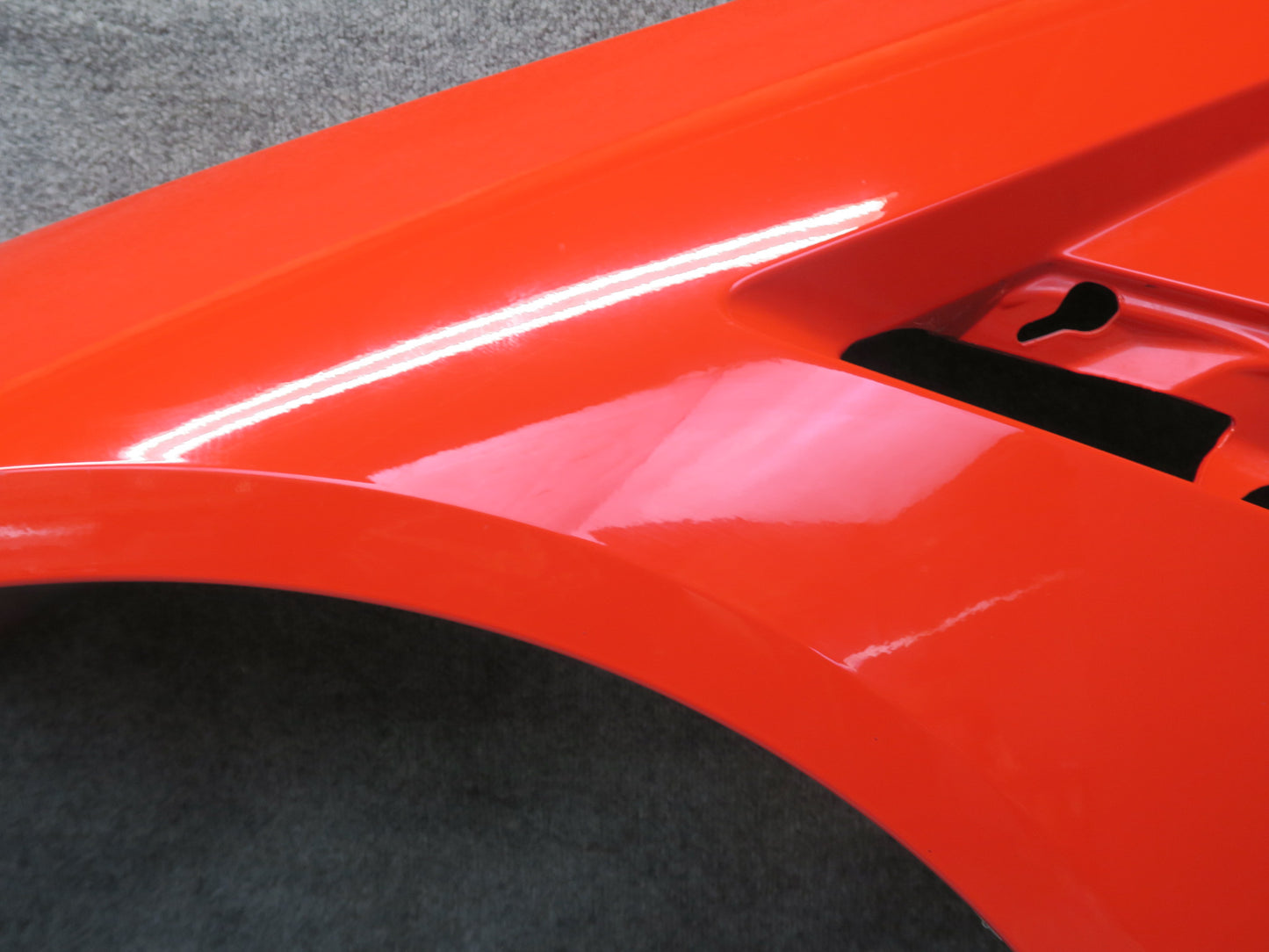 14-19 Chevrolet Corvette C7 Stingray Front Left Fender Shell Panel RED 49K OEM