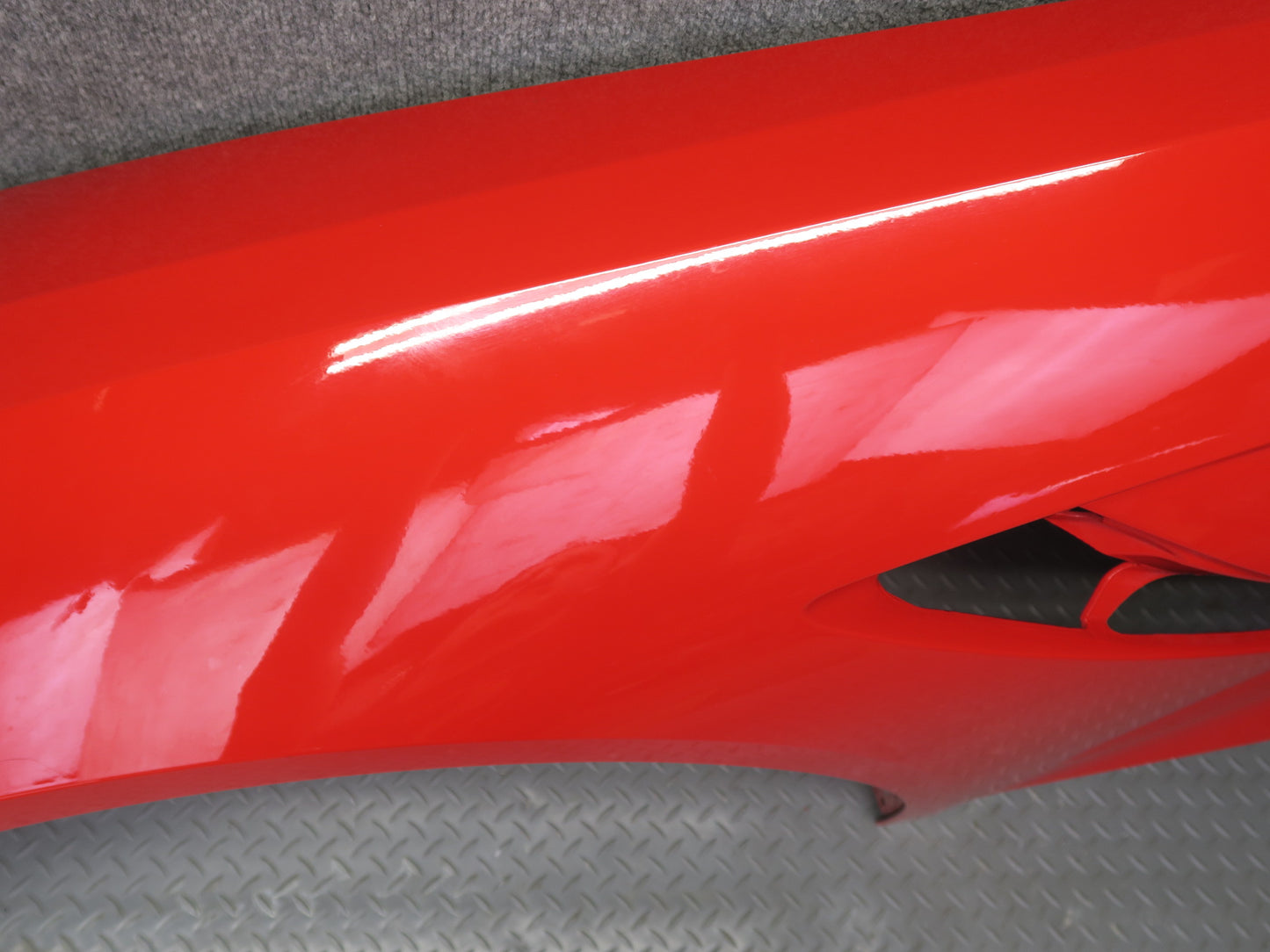 14-19 Chevrolet Corvette C7 Stingray Front Left Fender Shell Panel RED 49K OEM