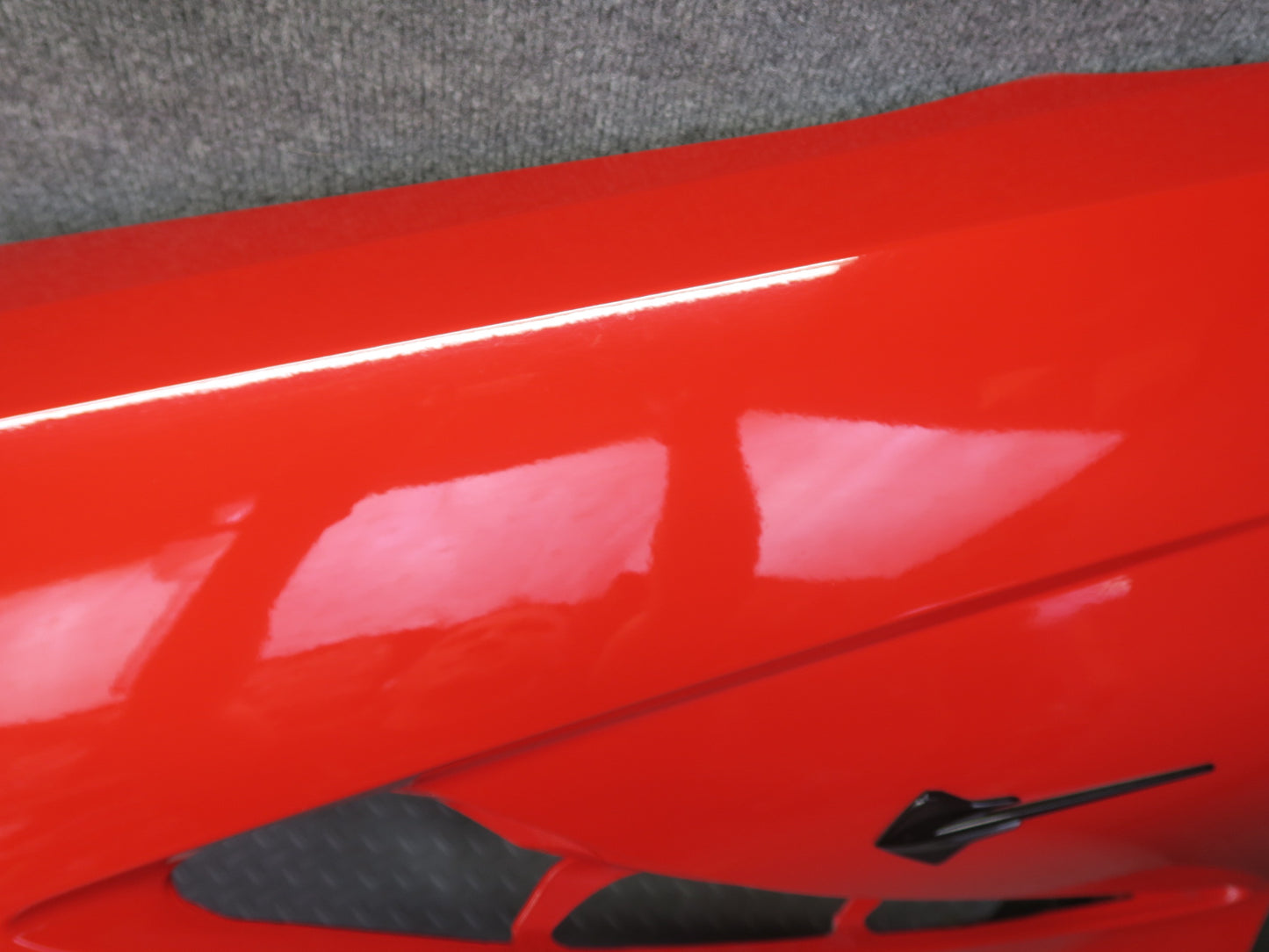 14-19 Chevrolet Corvette C7 Stingray Front Left Fender Shell Panel RED 49K OEM
