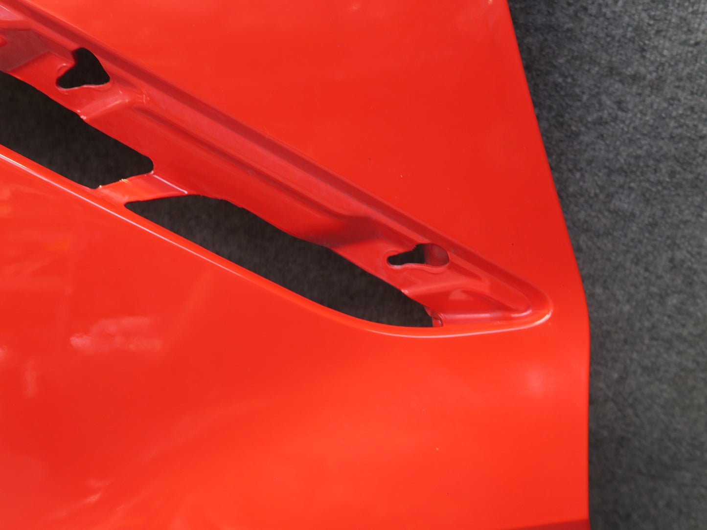 14-19 Chevrolet Corvette C7 Stingray Front Left Fender Shell Panel RED 49K OEM