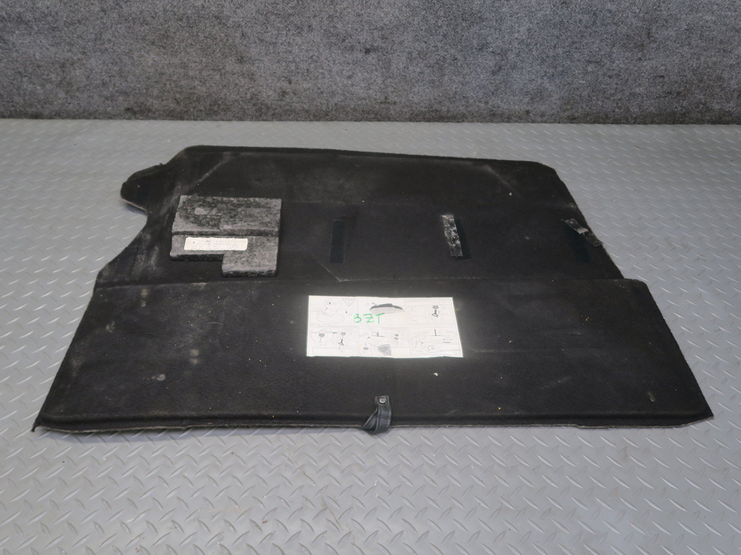 96-02 BMW E36/7 Z3 Roadster Rear Trunk Floor MAT Carpet Cover Gray 8399299 OEM