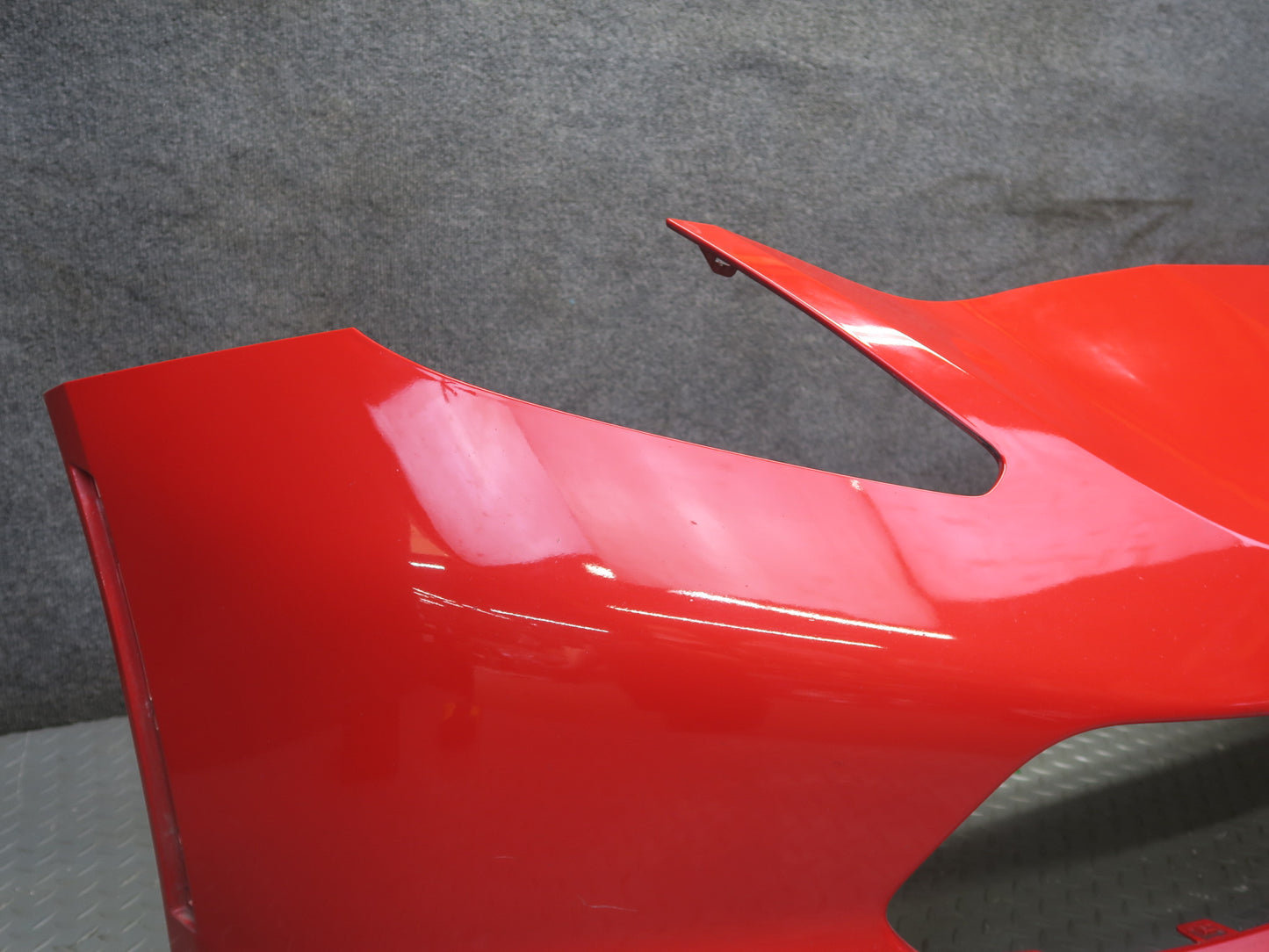 14-19 Chevrolet Corvette C7 Front Bumper Cover Torch RED 49K Miles OEM