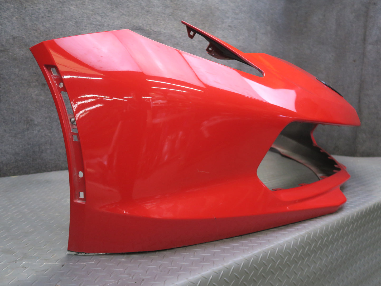 14-19 Chevrolet Corvette C7 Front Bumper Cover Torch RED 49K Miles OEM