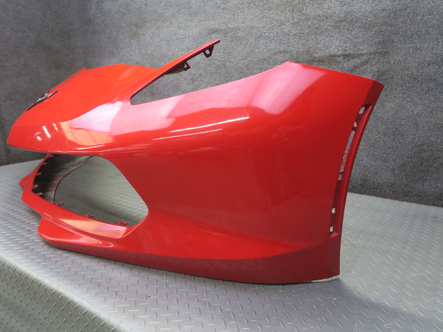 14-19 Chevrolet Corvette C7 Front Bumper Cover Torch RED 49K Miles OEM