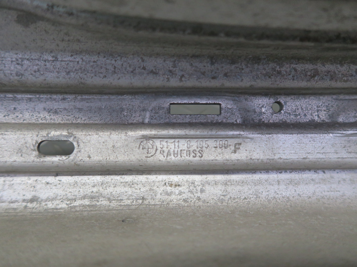 01-06 BMW E46 330ci Front Bumper Impact Reinforcement Bar 8195300 OEM