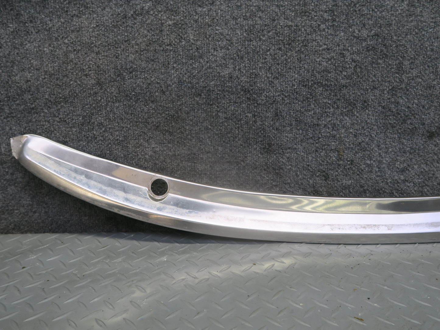 81-85 Mercedes R107 380SL Set of 4 Front Windshield Trim Chrome Molding OEM