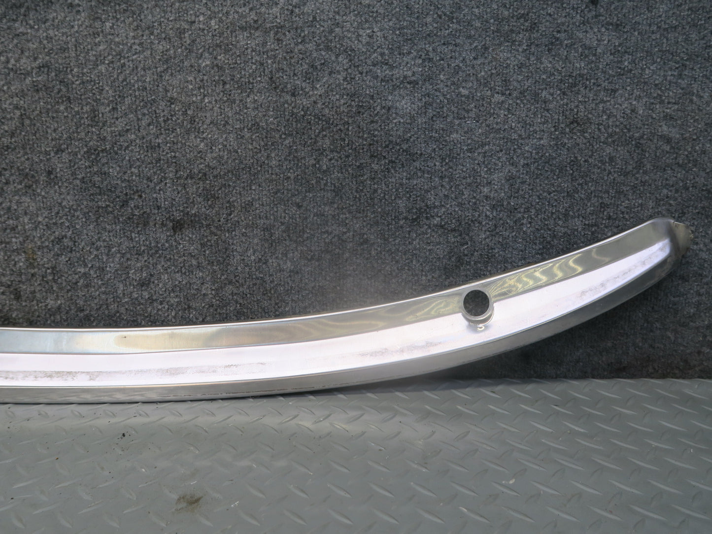81-85 Mercedes R107 380SL Set of 4 Front Windshield Trim Chrome Molding OEM