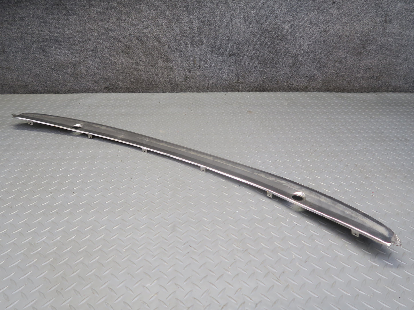 81-85 Mercedes R107 380SL Set of 4 Front Windshield Trim Chrome Molding OEM