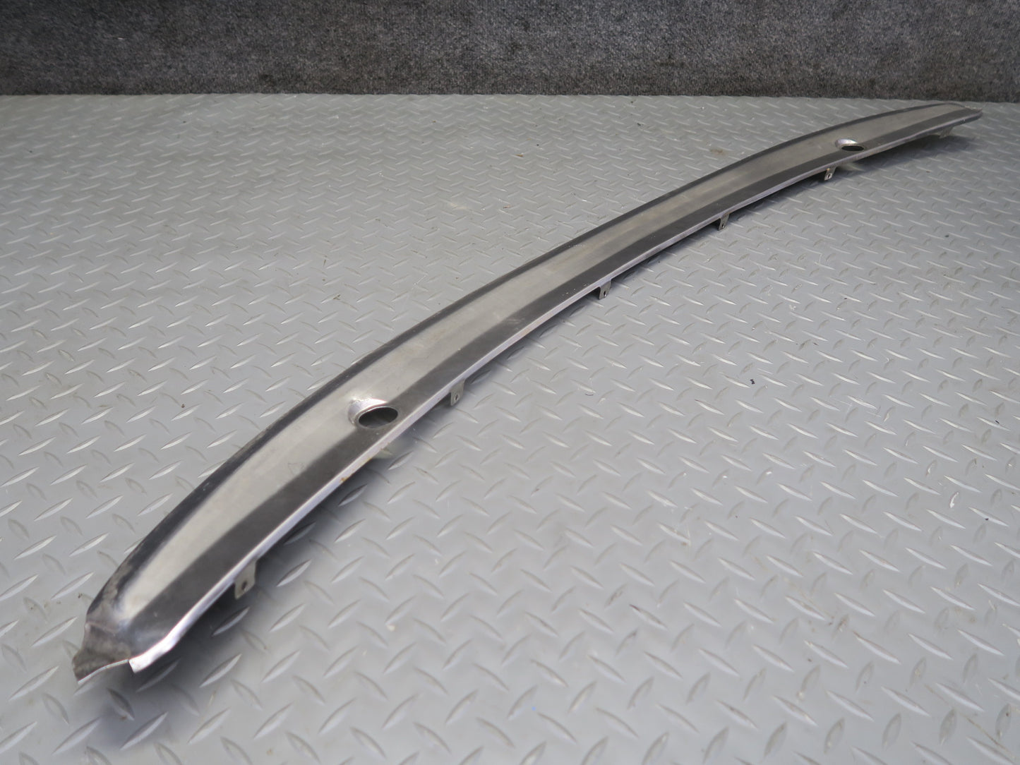 81-85 Mercedes R107 380SL Set of 4 Front Windshield Trim Chrome Molding OEM