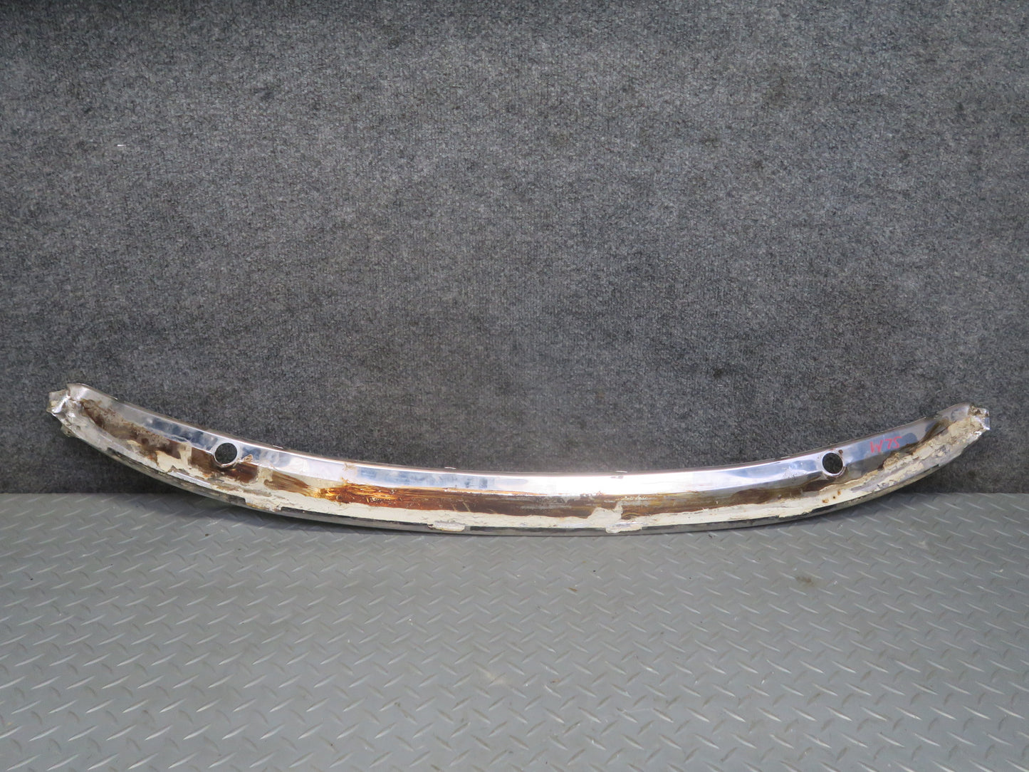 81-85 Mercedes R107 380SL Set of 4 Front Windshield Trim Chrome Molding OEM
