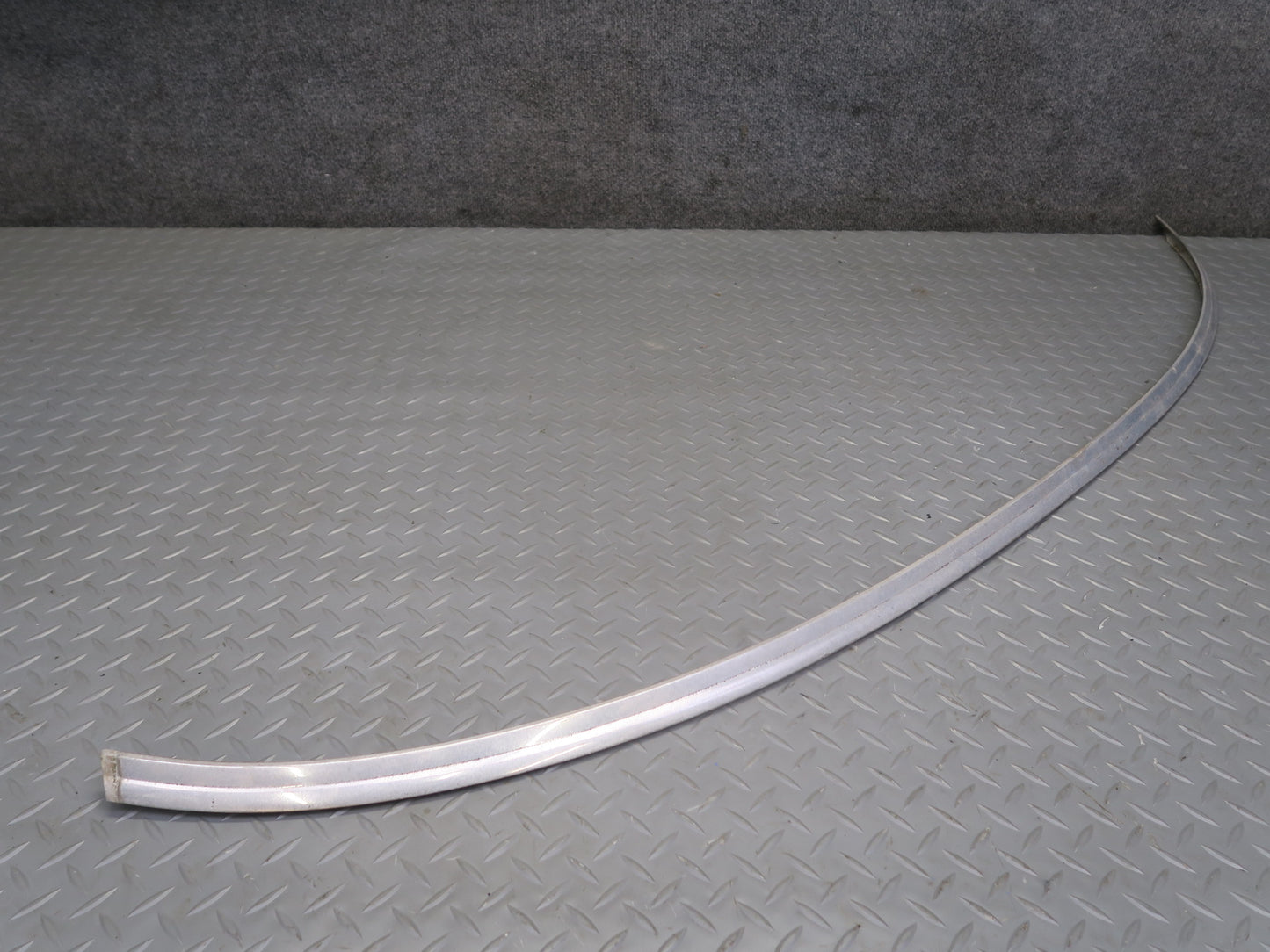 81-85 Mercedes R107 380SL Set of 4 Front Windshield Trim Chrome Molding OEM