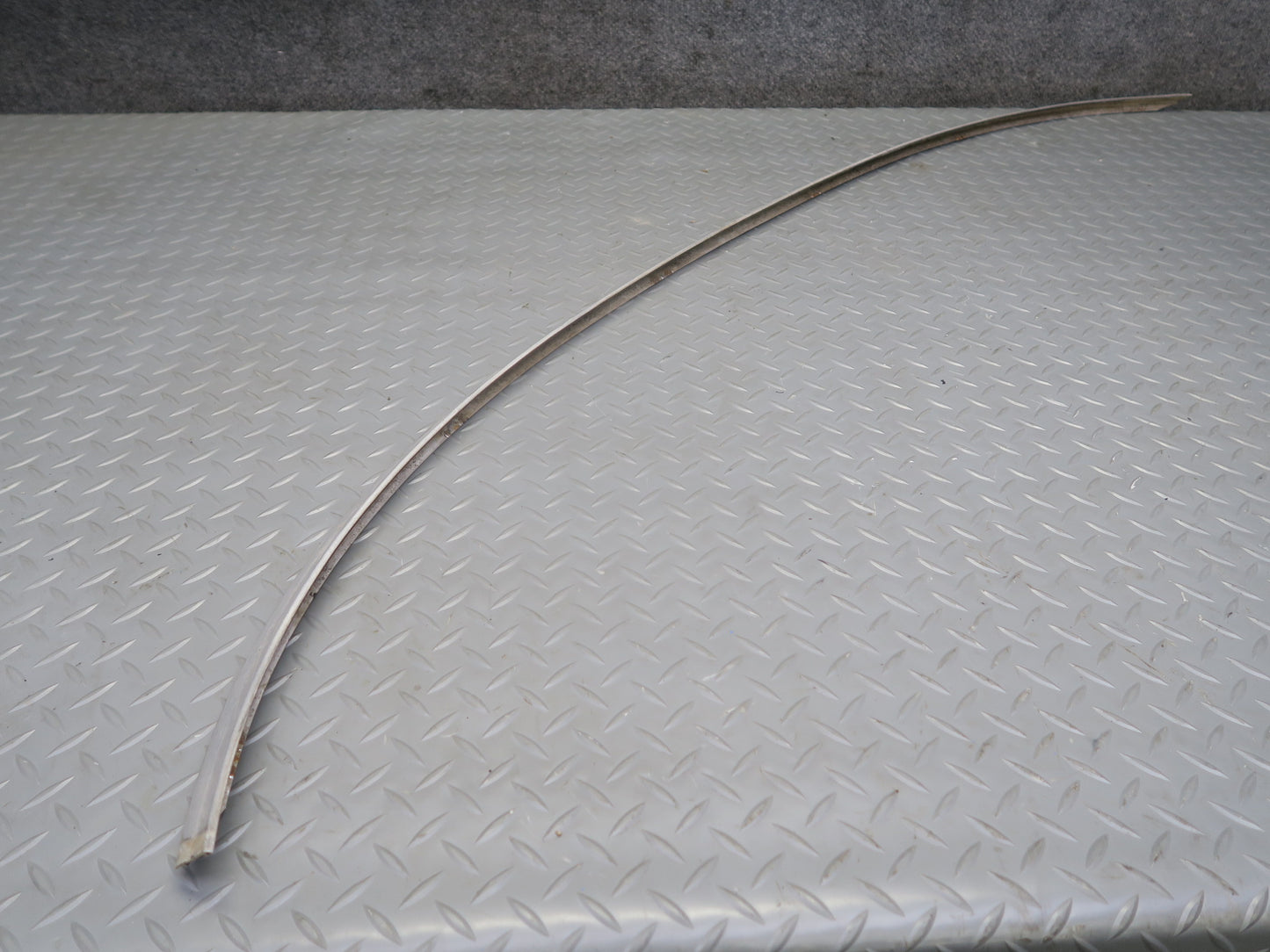 81-85 Mercedes R107 380SL Set of 4 Front Windshield Trim Chrome Molding OEM