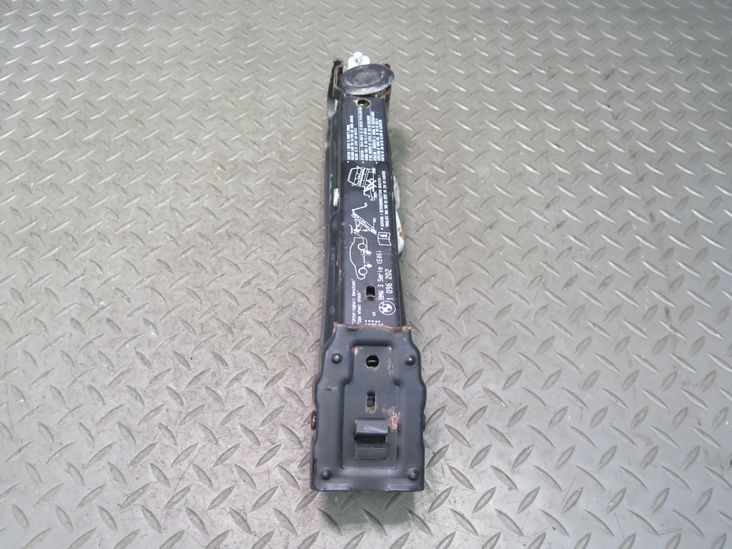 01-06 BMW E46 330ci Emergency Spare Tire Lift Jack Tool 1096202 OEM
