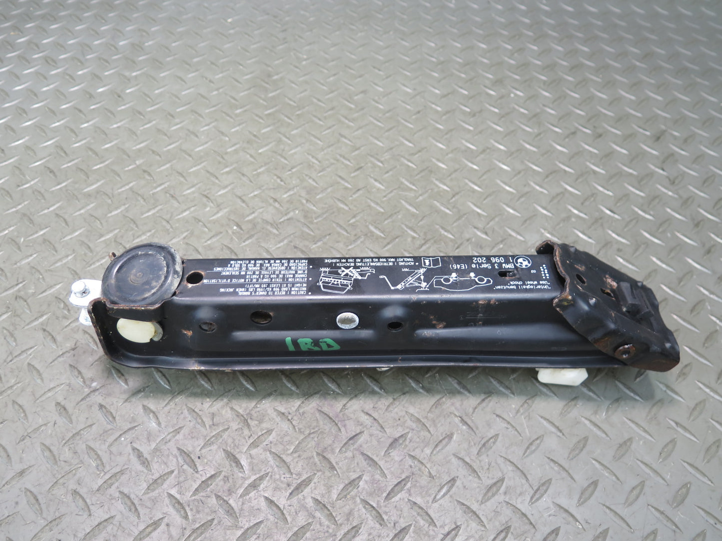 01-06 BMW E46 330ci Emergency Spare Tire Lift Jack Tool 1096202 OEM