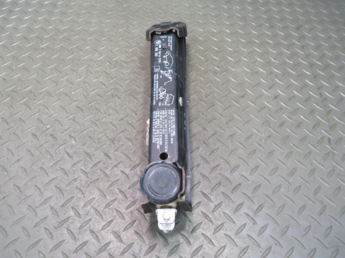01-06 BMW E46 330ci Emergency Spare Tire Lift Jack Tool 1096202 OEM