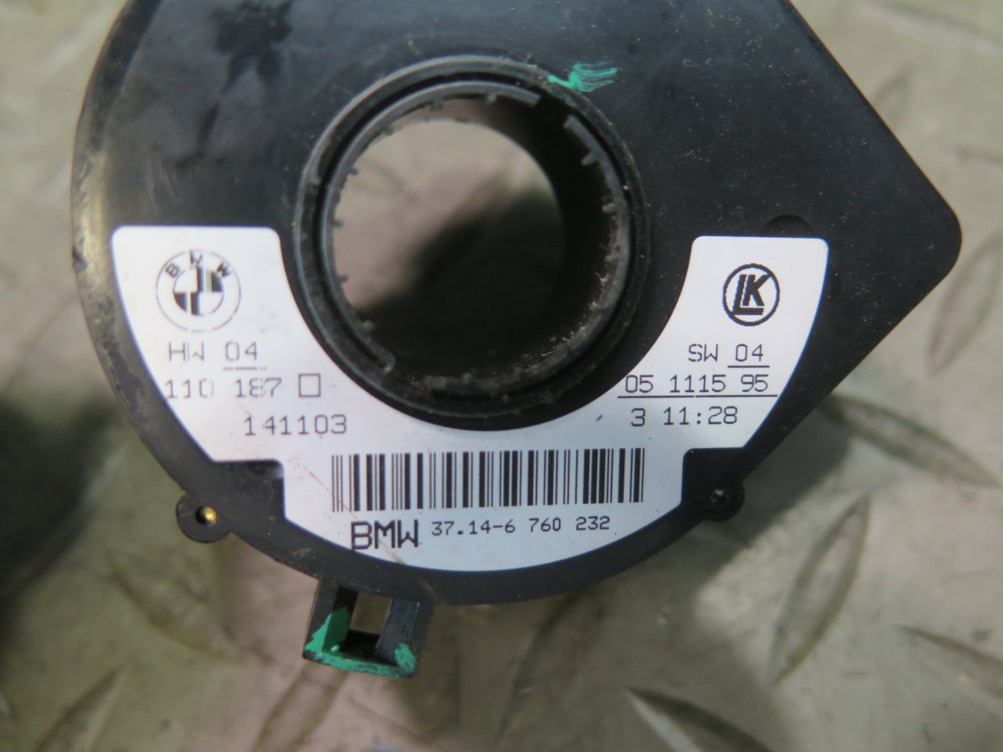 01-06 BMW E46 325Ci 330Ci STEERING COLUMN ANGLE SENSOR 6760232 OEM