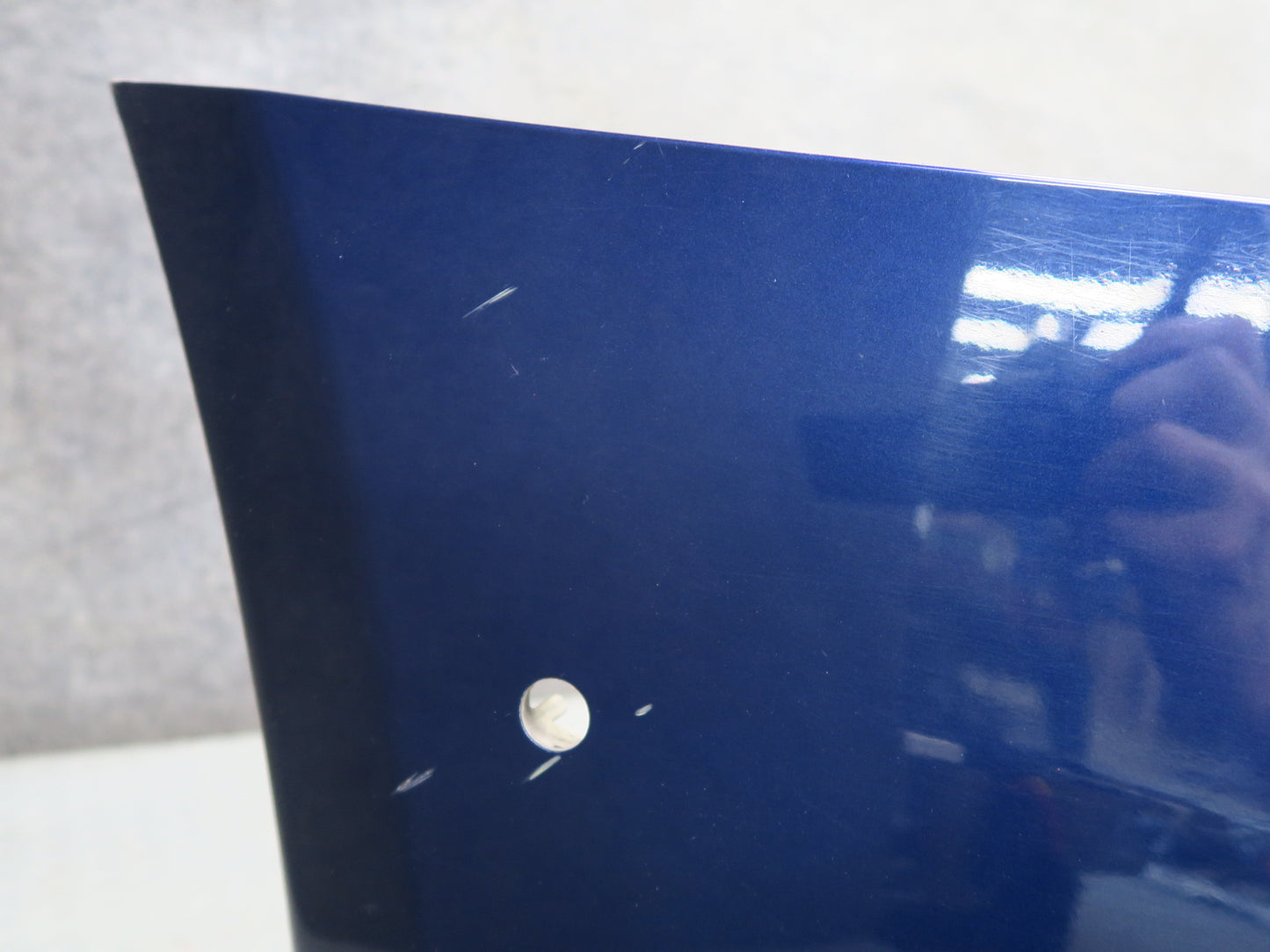 2016-2019 Tesla Model S 75D Rear Bumper Cover W/o PDC Sensors Blue