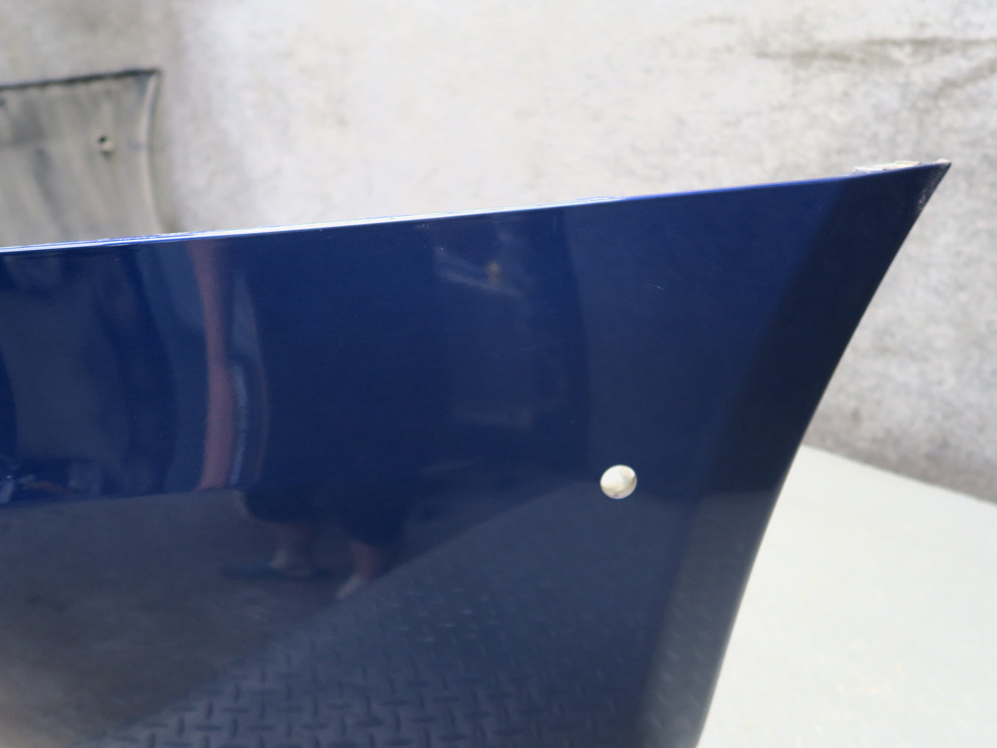 2016-2019 Tesla Model S 75D Rear Bumper Cover W/o PDC Sensors Blue