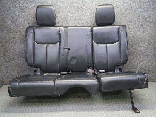 11-17 Jeep Wrangler JK 4-DOOR Rear Leather Seat Black OEM