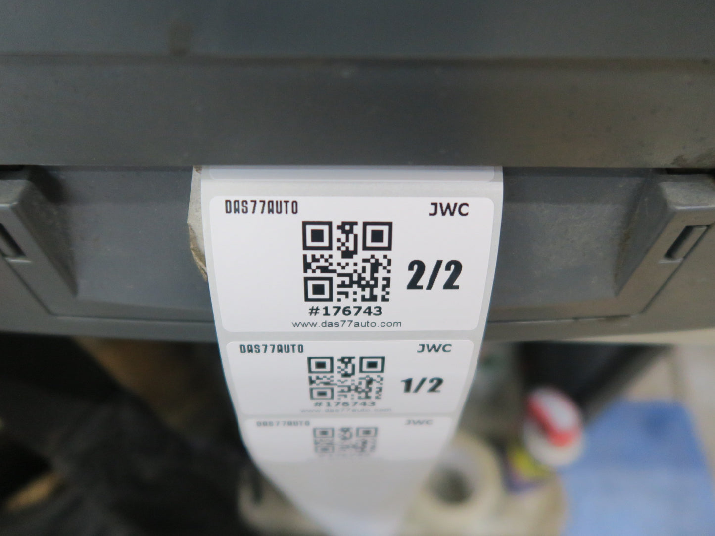 11-17 Jeep Wrangler JK 4-DOOR Rear Leather Seat Black OEM