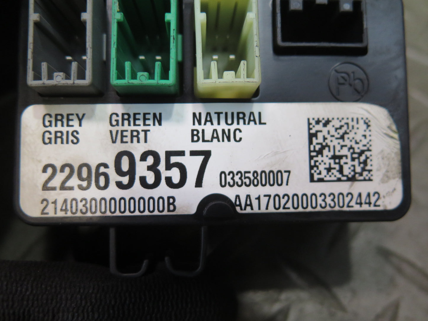 14-19 Chevrolet Corvette C7 Steering Column Control Module 22969357 OEM