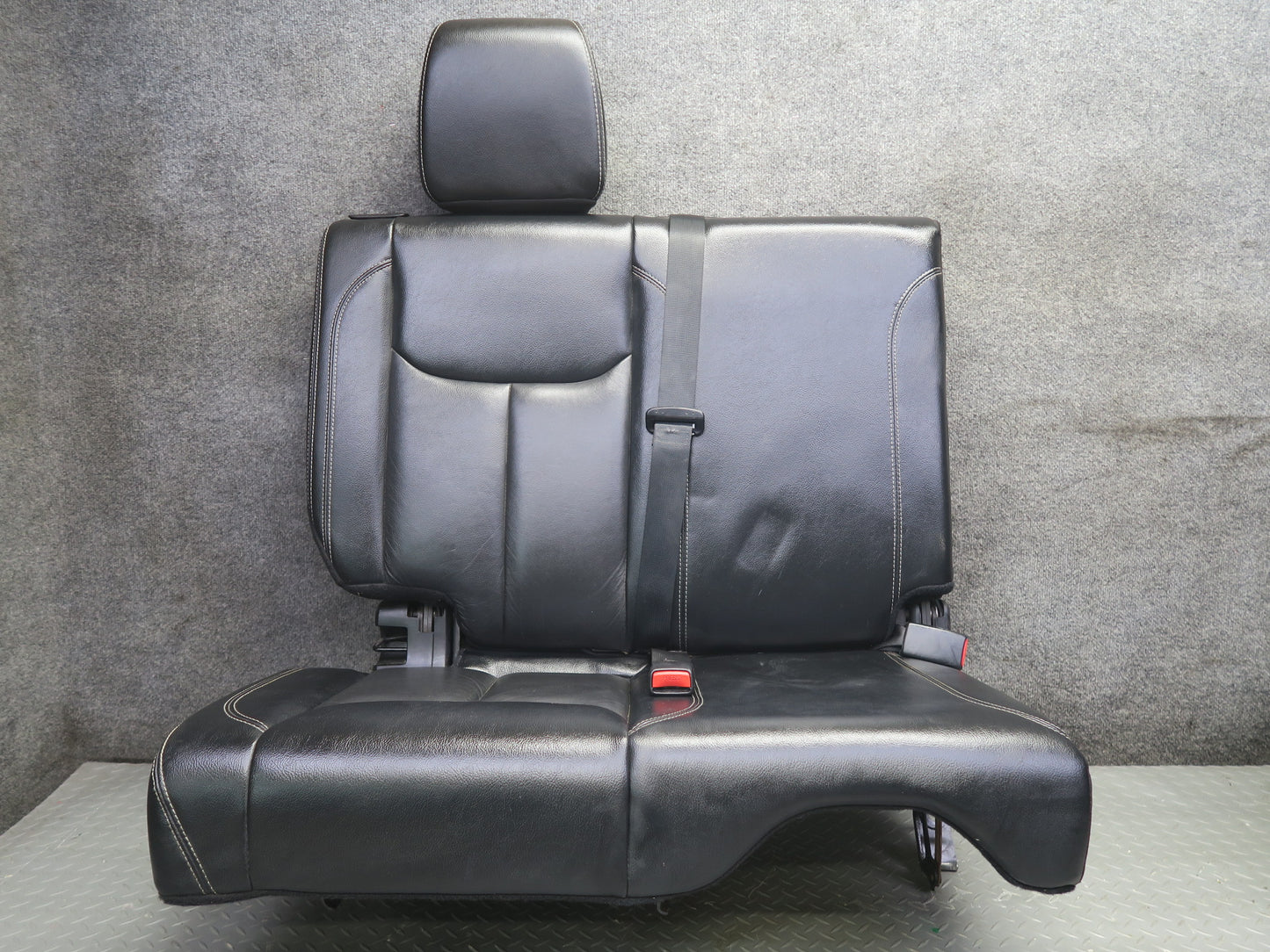 11-17 Jeep Wrangler JK 4-DOOR Rear Leather Seat Black OEM
