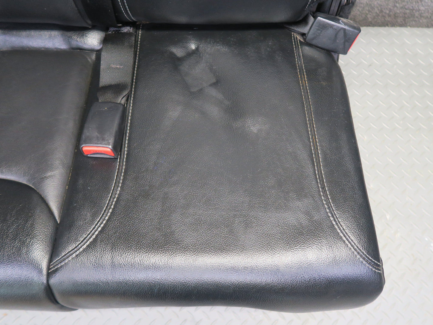 11-17 Jeep Wrangler JK 4-DOOR Rear Leather Seat Black OEM