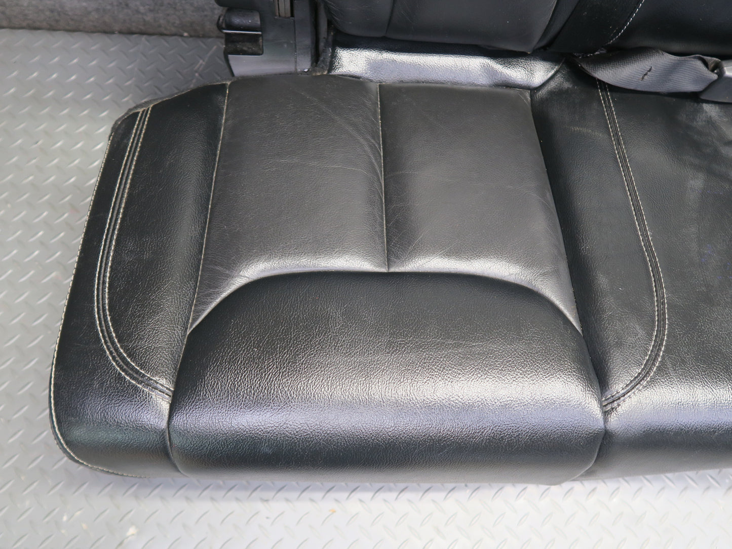 11-17 Jeep Wrangler JK 4-DOOR Rear Leather Seat Black OEM