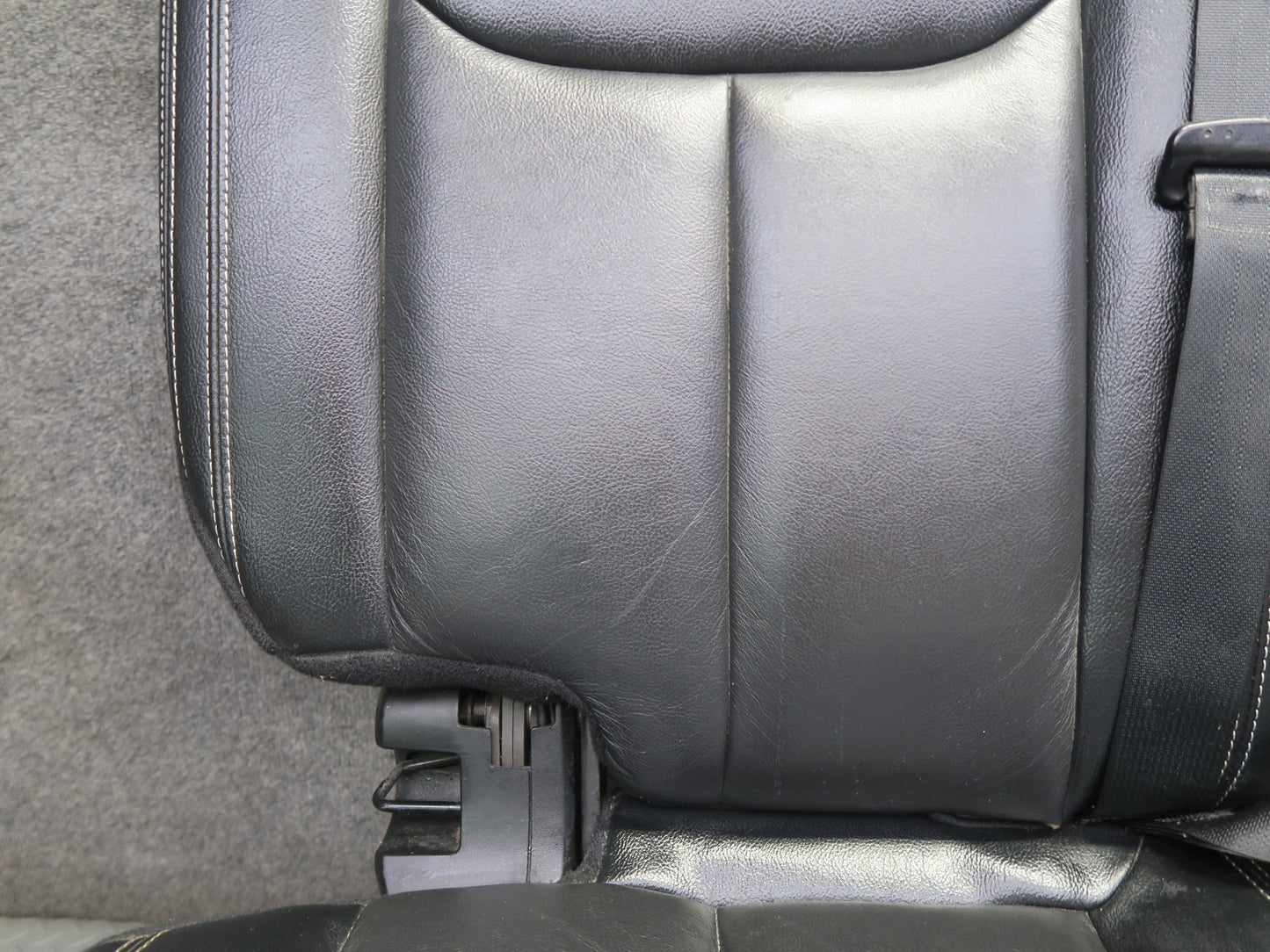 11-17 Jeep Wrangler JK 4-DOOR Rear Leather Seat Black OEM