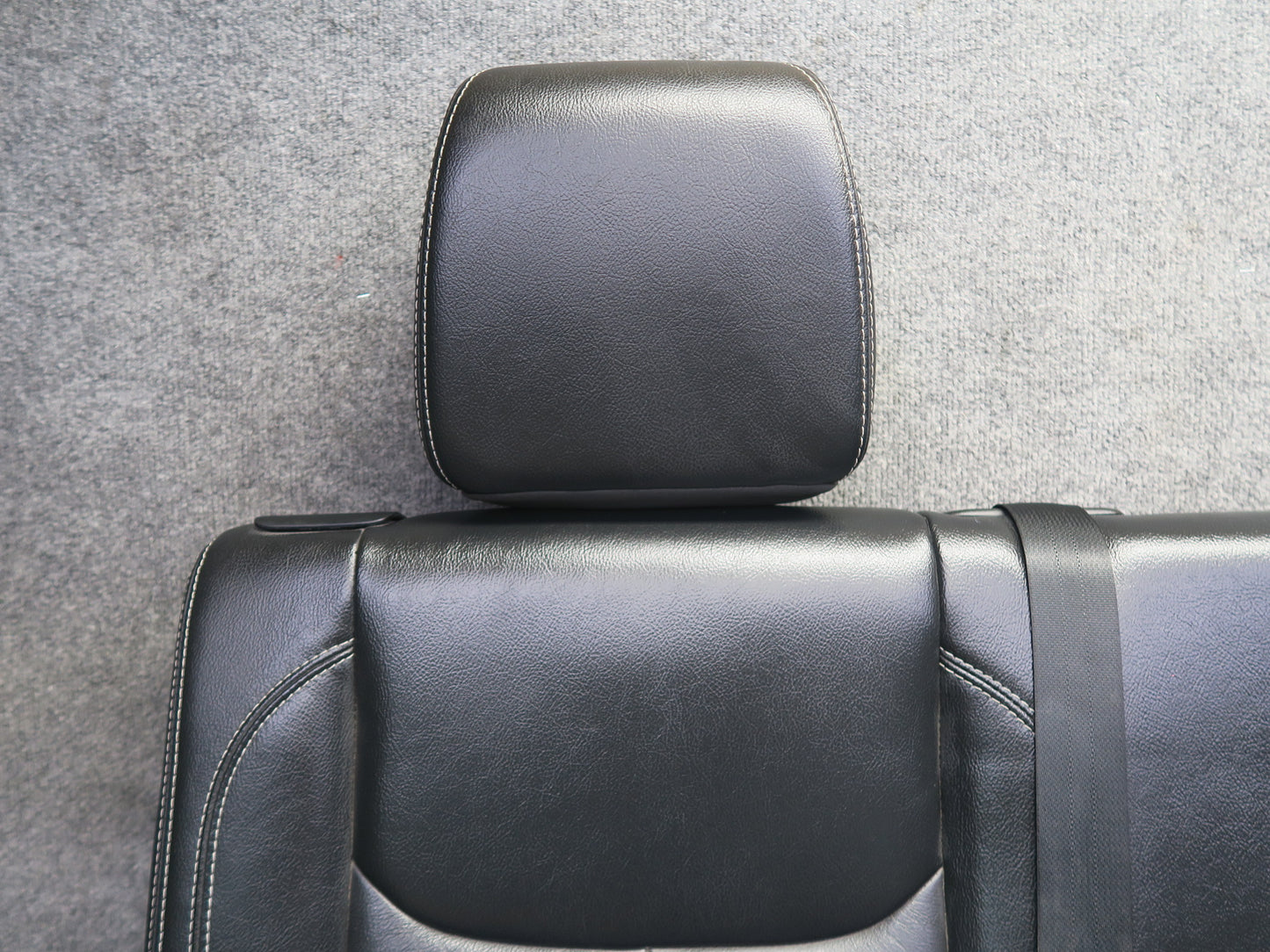 11-17 Jeep Wrangler JK 4-DOOR Rear Leather Seat Black OEM