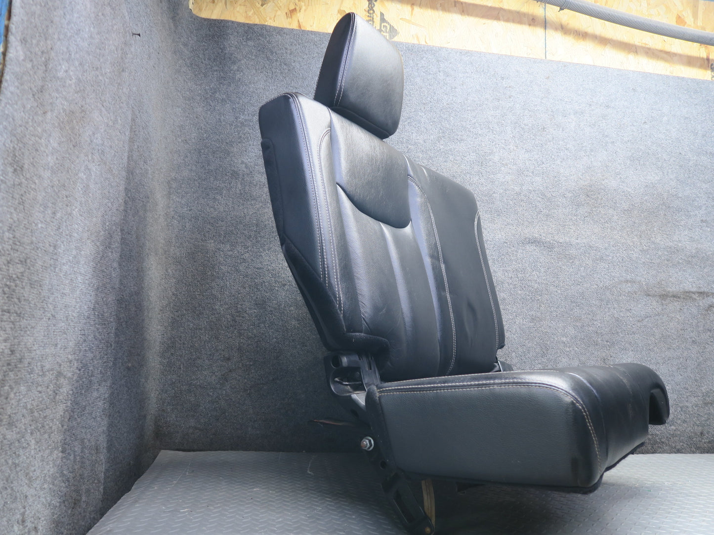 11-17 Jeep Wrangler JK 4-DOOR Rear Leather Seat Black OEM