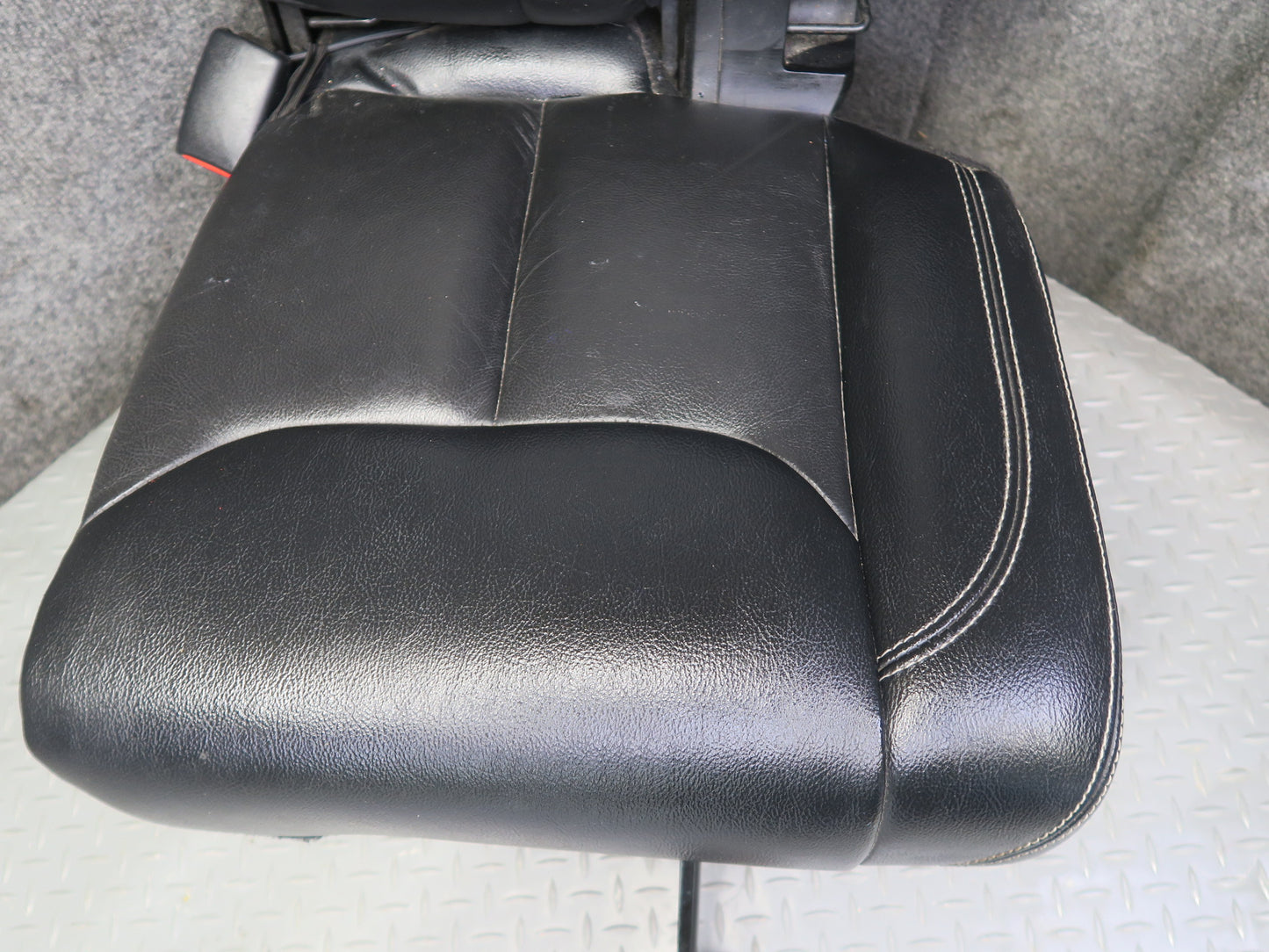 11-17 Jeep Wrangler JK 4-DOOR Rear Leather Seat Black OEM