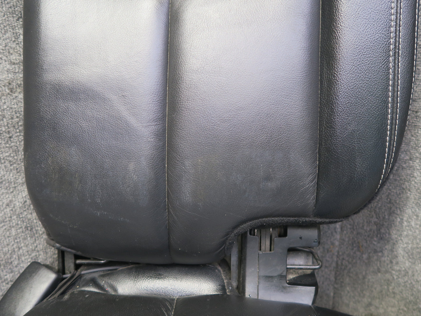 11-17 Jeep Wrangler JK 4-DOOR Rear Leather Seat Black OEM