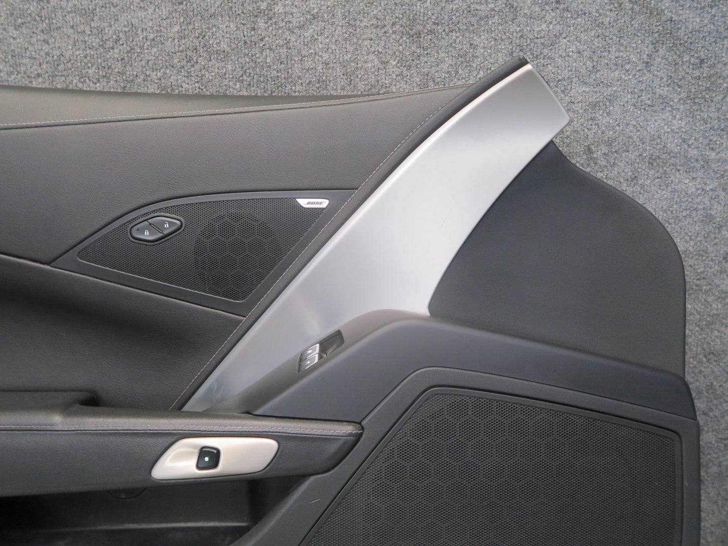 14-19 Chevrolet Corvette C7 Set of 2 Door Interior Trim Cover Panel OEM